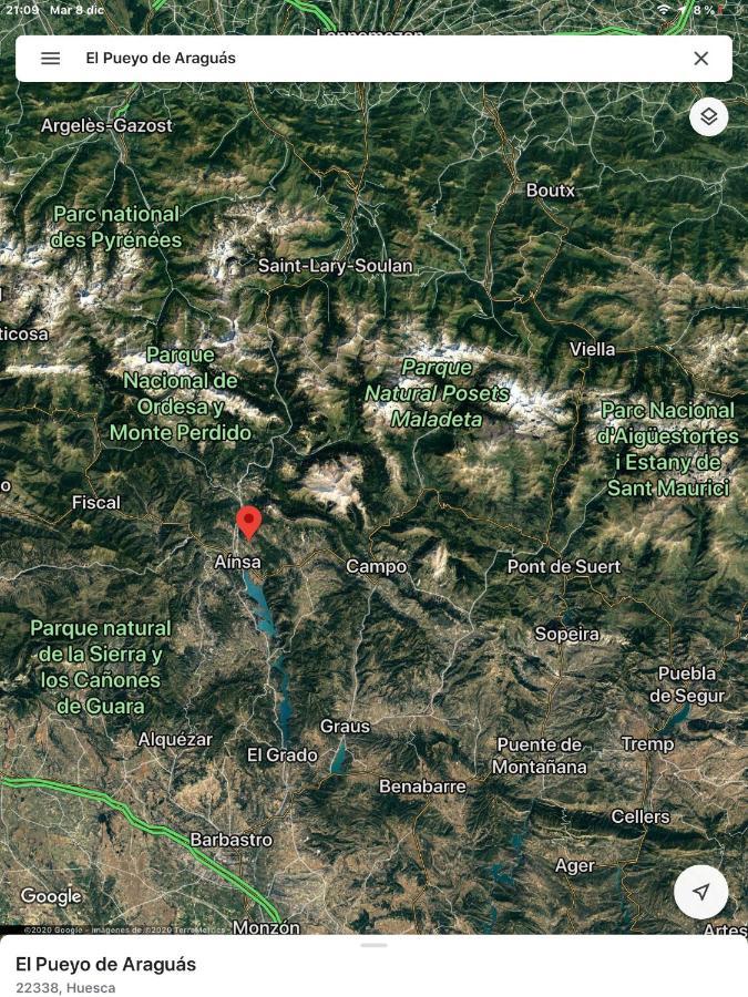 Casa Encuentra, En El Pirineo Al Lado De Ainsa Konuk evi El Pueyo de Araguás Dış mekan fotoğraf